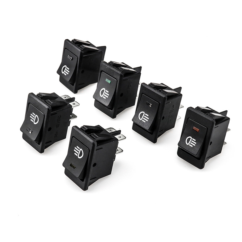 12V 35A car fog LED light rocker toggle switch