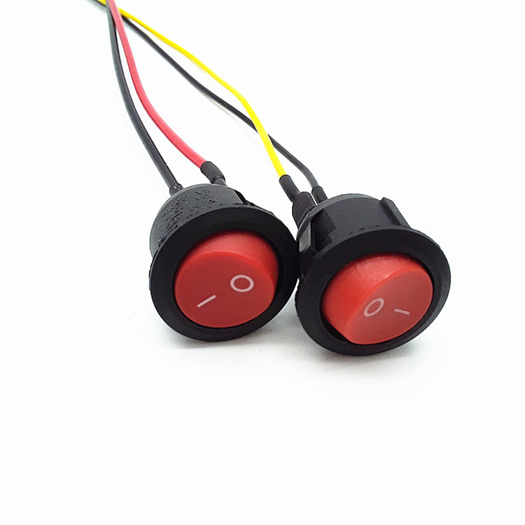 Wholesale Auto Rocker Switch Supplier on off Corded Rocker Switch wired rocker switch