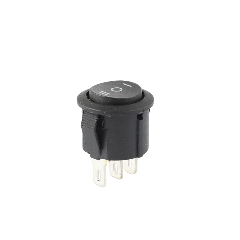DENO mini round rocker switch with 2 pin t85 cqc