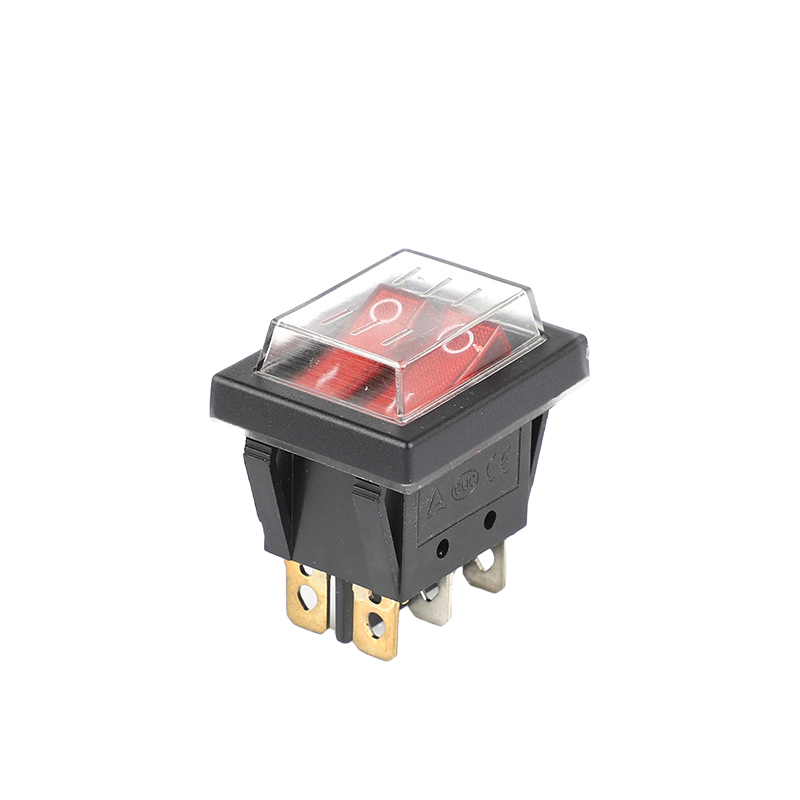 DENO China Factory Rocker Switch 16A Rocker Switches 16A 250VAC T105 Rocker Switch Manufacturer with waterproof cap