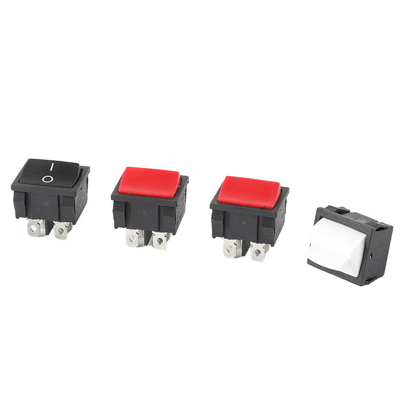 6A/250VAC, 10A/125VAC ON OFF rocker switch Rocker switch with 4 pins