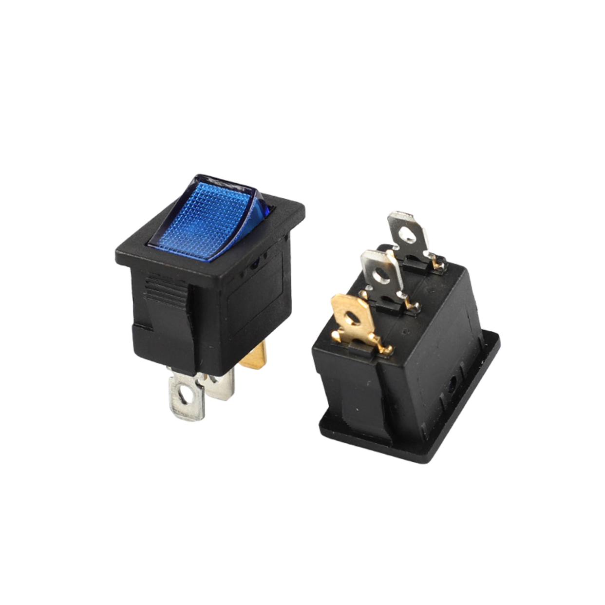 6A/250VAC, 10A/125VAC ON OFF rocker switch Rocker switch with illumination