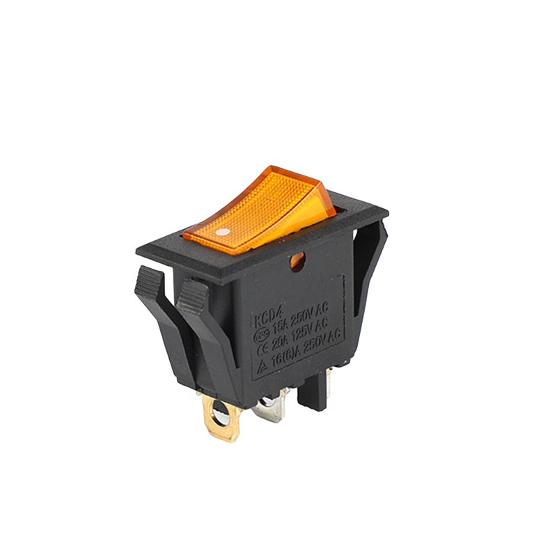 DENO KCD4 16A 250V 20A 125V DPST boat switch 3 pin Magnetic Electromagnetic Switch SOKEN RK1-05 illuminated mini rocker switch