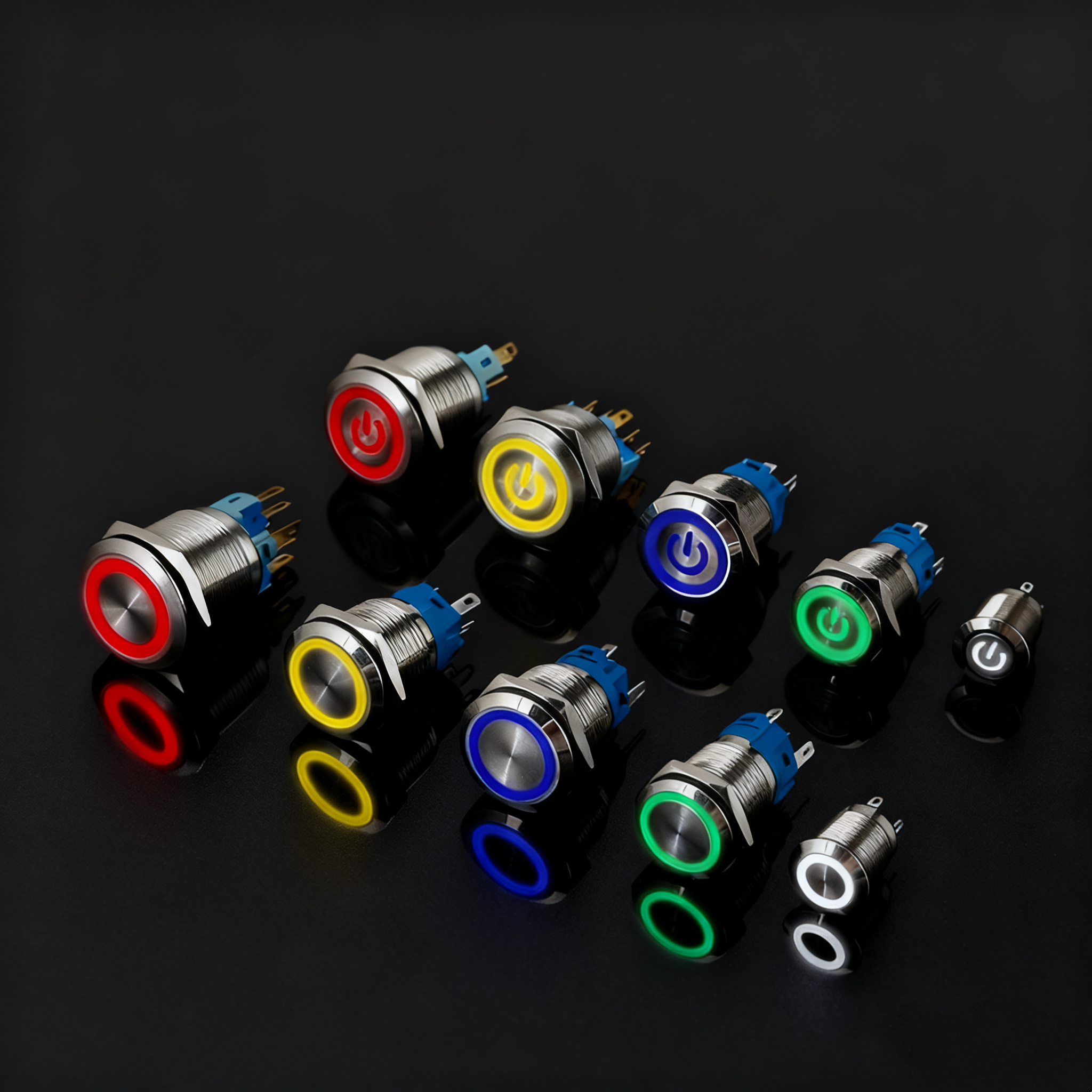 Metal push-button switch Application