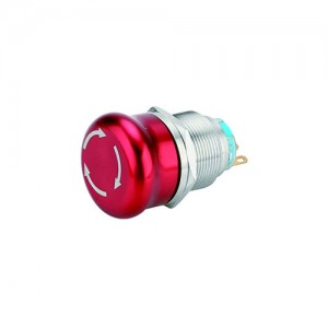22mm mushroom head emergency stop button
