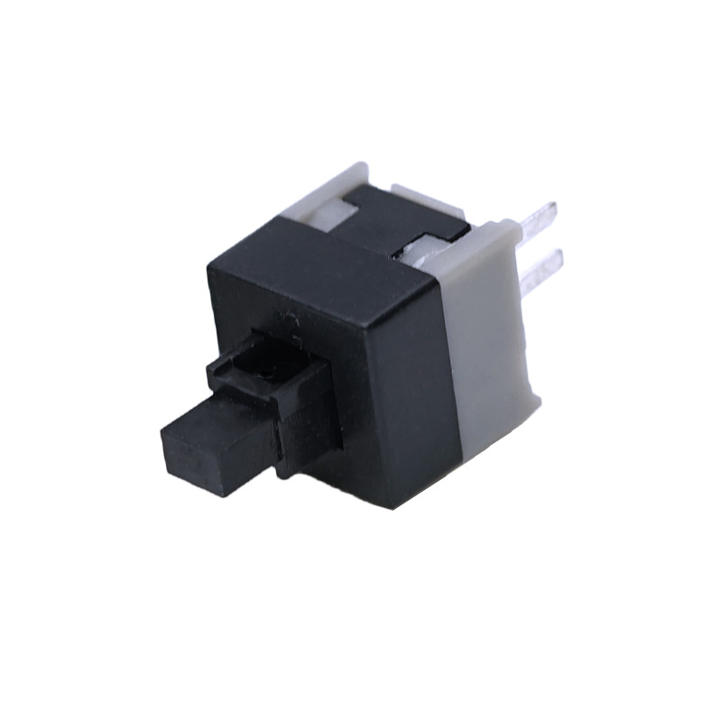 self locking switch innovation 8×8 2 pin push button on/off switch