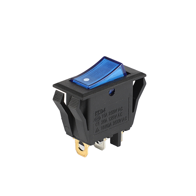 DENO KCD4 16A 250V 20A 125V DPST boat switch 3 pin Magnetic Electromagnetic Switch SOKEN RK1-05 illuminated mini rocker switch