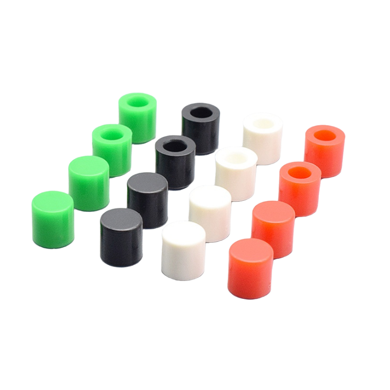 Tactile Push Button Switch Self Lock 7*7mm 8*8mm 8.5*8.5mm 5.8*5.8mm flat button micro switch with cap